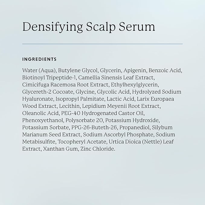Densifying Scalp Serum, 1 fl oz, with Procapil and Redensyl