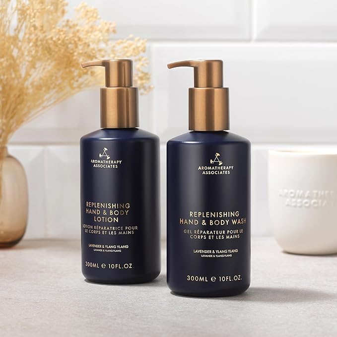 Aromatherapy Associates Balance Replenishing Hand & Body Lotion, Fresh Moisturizing Lotion for Women and Men, Hydrating Daily Skincare, 10 fl. oz.