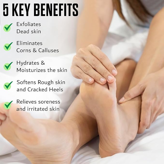 FOOT CURE Tea Tree Oil Balm – Moisturizer for Dry Cracked Feet – Instantly Hydrates & Soothes Irritated Skin & Athlete's Foot – Best Care for Women and Men (Pack of 1)