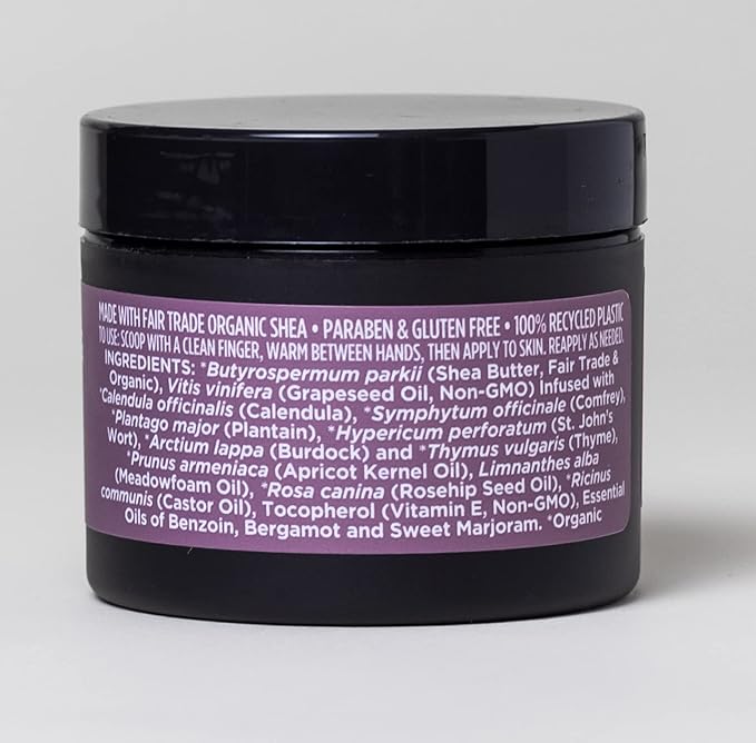 Ora's Amazing Herbal Ultra Healing Body Butter, Intensive Moisturizer For Dry Skin, Marjoram & Bergamot Essential Oil, 8 oz, Citrus Grove Scent