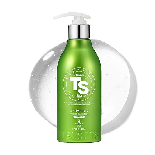 Premium TS Shampoo 10.14 fl oz / 300g for hair loss prevention, Anti-Thinning Biotin Shampoo, Korean shampoo, Natural Daily Routine