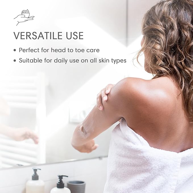 John's Vitamin E, A & D Moisturizer – 16 oz Skin Cream with Hydrolyzed Collagen & Aloe for Dry, Sensitive Skin – Vitamin Cream for Face & Body – Paraben-Free Vitamin E Creme