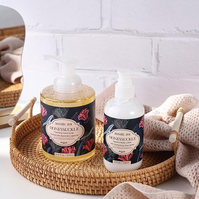 ROMIIE ZOI Daily Hand & Body Lotion with Moisturizing Shea Butter - Honeysuckle - 236 ML / 8 FL OZ