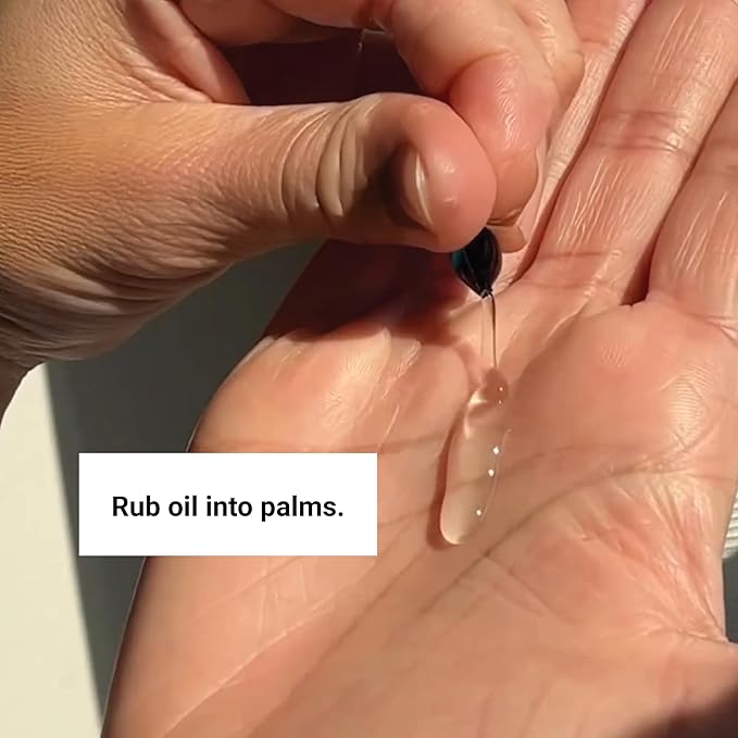 Frizz Control Hair Oil Capsules – Leave-In Serum for Frizz-Prone, Coarse or Curly Hair w/ Argan, Babassu & Ceramides | Mineral Oil, Sulfate and Paraben Free, Vegan | Humidity Defense & Shine | 15Ct