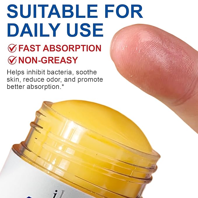 2PCS Urea Cream Stick 60% plus 2% Salicylic Acid, Urea Foot Cream for Dry Cracked Heels, Foot Lotion Stick for Rough Thick Dry & Cracked Skin, Maximum Strength Moisturizer,Foot Moisturiser