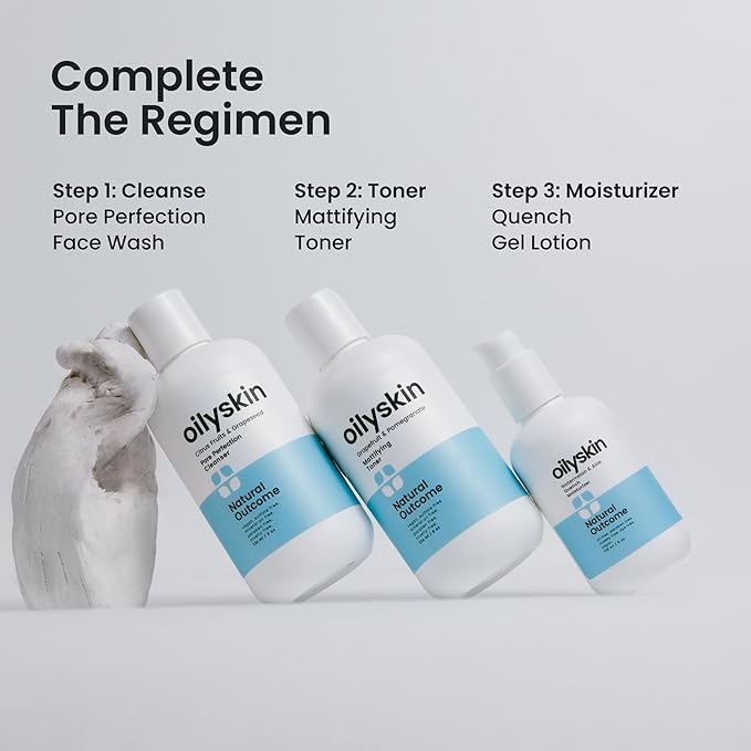 Natural Outcome Oily Skin Face Toner | Purifying Astringent Facial Toner | Naturally Keeps Skin Matte & Shine Free | Minimizes Appearance of Pores While Keeping Skin Hydrated with Aloe Vera | 8 oz