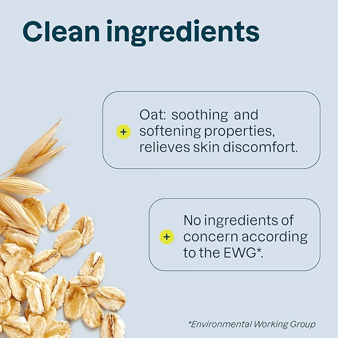 ATTITUDE Body Lotion for Sensitive Skin with Oat, EWG Verified, Dermatologically Tested, Vegan, Unscented, 8 Fl Oz