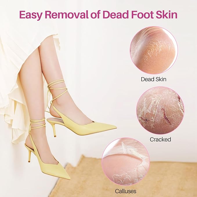 Replaceable Sandpaper for Electric Foot File: 120 Pcs/2 Box Feet Grinder for Skin and Callus Remover - 80/180 Grit Fine Sandpaper Refill Discs for Spa Home Salon