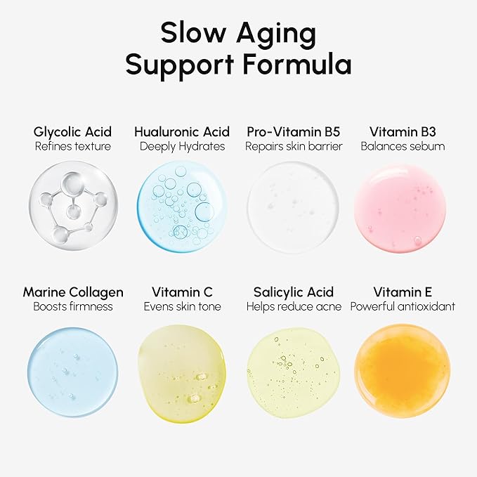 MAREE Toner Glycolic Acid Exfoliating Toner for Face Acido Glicolico para Manchas