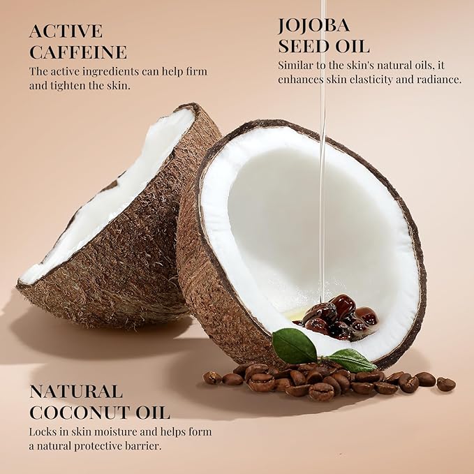 Sttes Body Butter 03# (Irresistible Charm) – 250ml Whipped Coconut Vanilla Body Cream with Tropical Orchid Scent, Jojoba & Coconut Oil Moisturizing Lotion, Caffeine for Firmer-Looking Skin