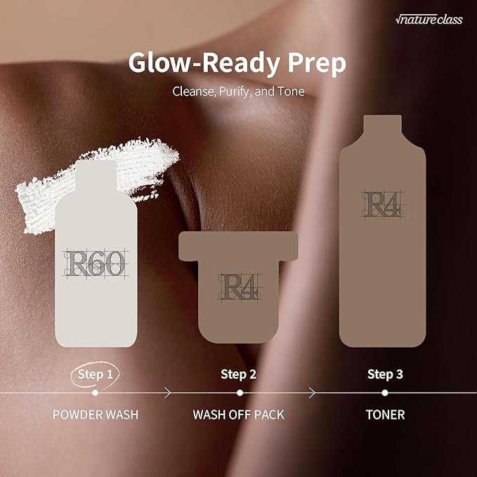 R60 Rice Enzyme Face Wash Powder – Exfoliating Facial Cleanser with Rice Bran Extract, Gentle Powder Wash for Sensitive Skin, Deep Pore Care, Korean Skin Care, Fragrance Free, 1.76oz