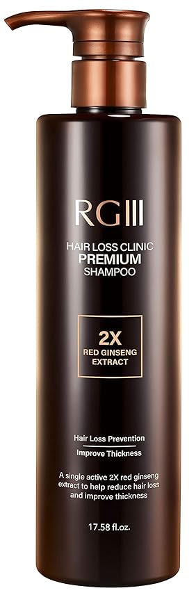RG3 RGIII PREMIUM HAIR LOSS CLINIC SHAMPOO (ONE BOTTLE)