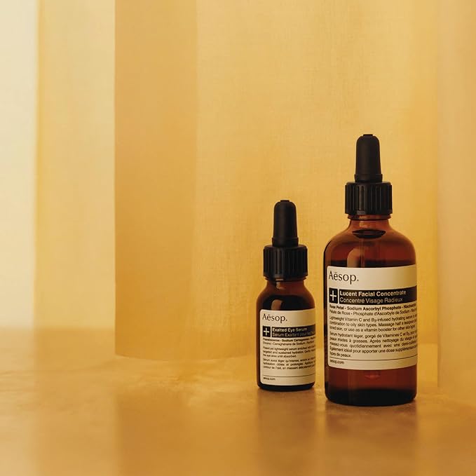 Aesop Exalted Eye Serum | Lightweight Serum with Vitamins B, C, and E for Hydrated, Replenished Eyes 0.5 oz/15 mL