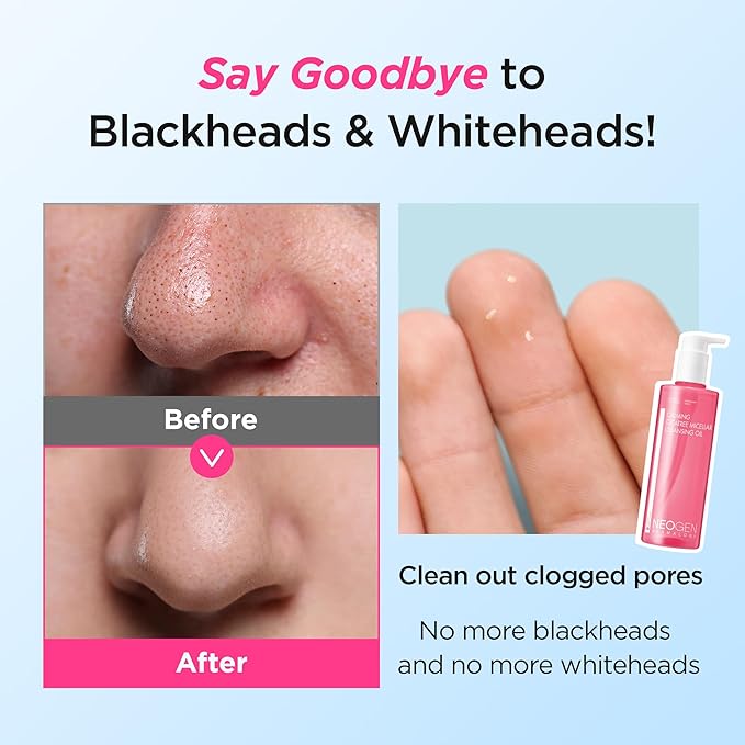 DERMALOGY by NEOGENLAB NEOGEN Calming Cleansing Oil Cica Tree Micellar 10.14Fl.Oz(300ml) - Cleansing oil for Sensitive Skin/Korean Skin Care/K-Beauty/deep cleansing oil for face