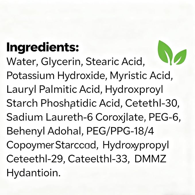 PORCOPE Gentle Moisturizing Cleanser with Amino Acids and Sea Salt Effective Oil Control for Oily and Sensitive Skin,Deep Cleans Pores, Makeup Remover and Skincare Two-in-One Daily Face Wash (200g)