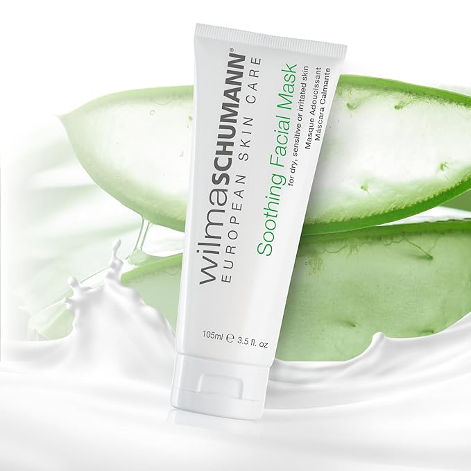 WILMA SCHUMANN Soothing Facial Mask, Dry Skin Face Mask, 3.5 oz
