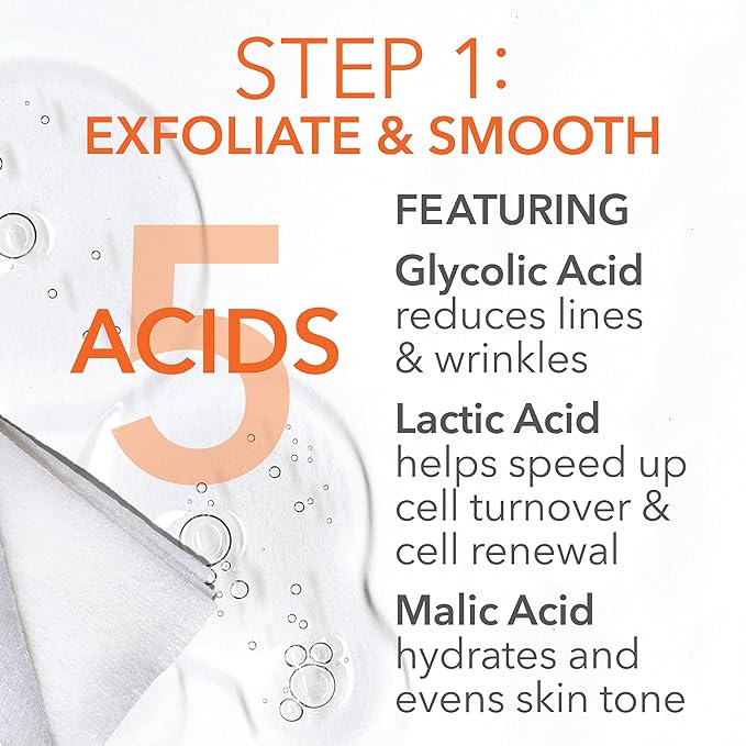 Dr Dennis Gross Alpha Beta Universal Daily Peel: for Uneven Tone or Texture and Fine Lines or Enlarged Pores, (5 Treatments)