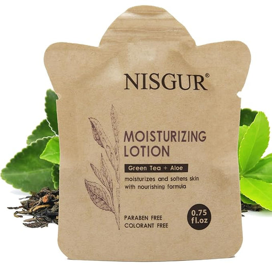 Body Lotion Bulk 0.75 oz 200 Pack Non Plastic Hotel Lotion Paper Pouch Travel Lotion Bulk Aloe and Green Tea Extract Infused Hotel Supplies and Toiletries for Guest