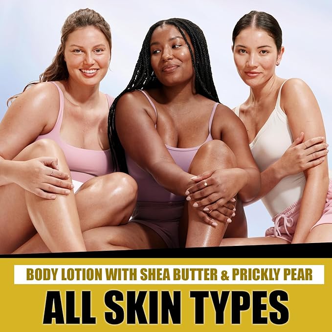 (29 Nourishing Body Lotion With Shea Butter & Prickly Pear | Niacinamide & Collagen & Hyaluronic Acid Body Milk | Body Moisturizer & Radiance-enhancing Skin | Unscented Body Lotion (300ml)