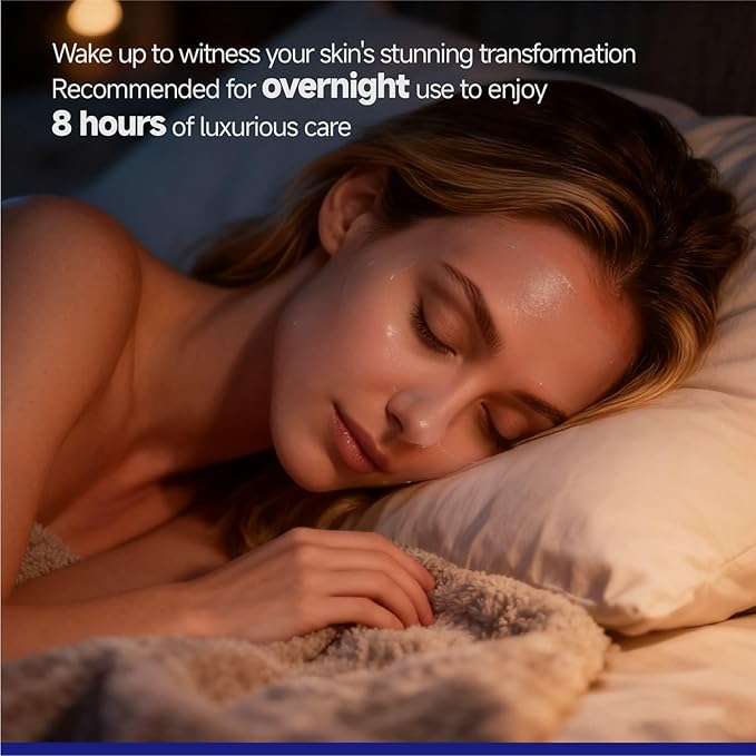 Deep Hydration Collagen Night Wrapping Mask with Collagen Peptides, Overnight Peel Off Face Mask for Firming and Antioxidant, Tri-peptide for Smoothing Wrinkles