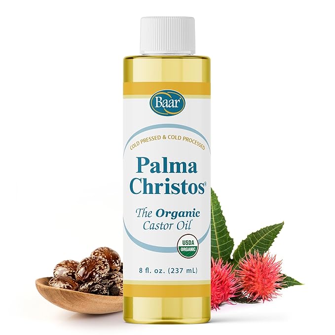 Baar Palma Christos, Organic Castor Oil, 8 oz