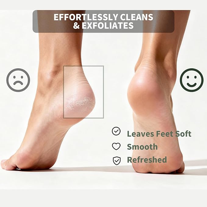 Shower Foot Scrubber Mat with 3 Types of Upgraded Brushes for Massage, Shower Back Scrubber with Micro suction cups,Non Slip Bathtub Shower Scrubber for Body at Home Spa(Sage)