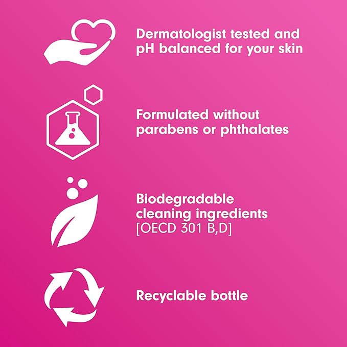 Softsoap Body Wash, Honeysuckle & Orange Burst Body Wash, 20 Ounce, 4 Pack