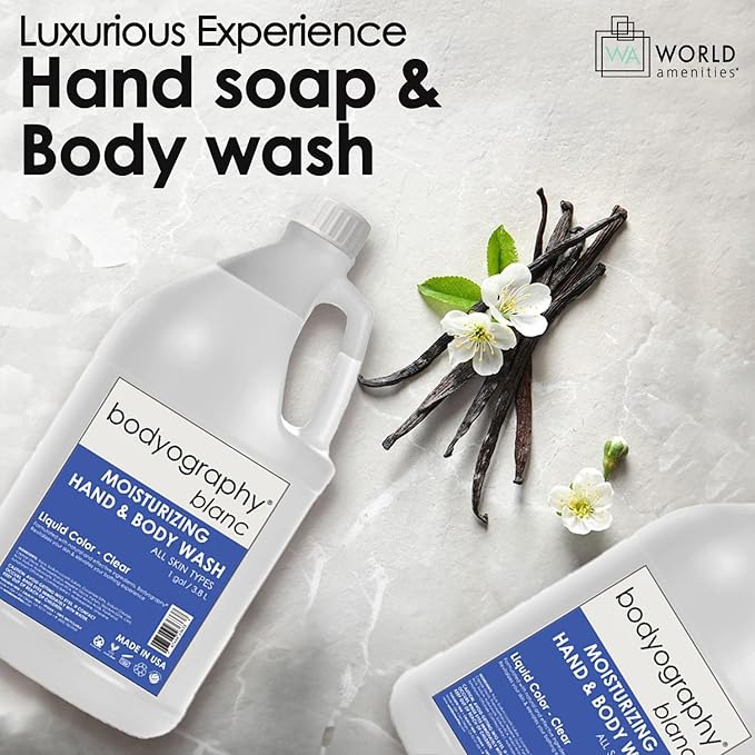 World Amenities Bodyography blanc (Hand Soap and Body Wash)