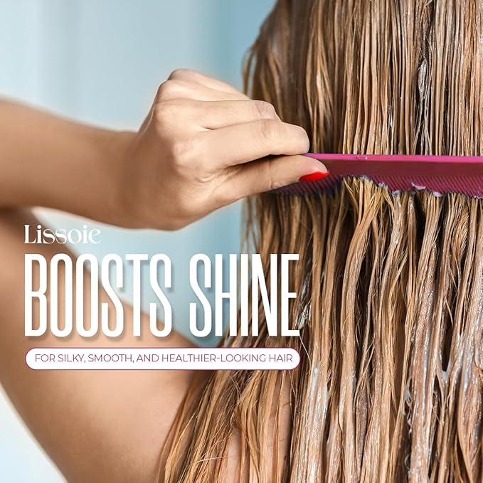 Revitalizing Anti-Frizz Hair Mask 8 fl oz | Deep Conditioner for Dry Damaged Color-Treated Hair | Collagen, Keratin & Coconut Oil | UV Shield | Sulfate-Free, Paraben-Free, Cruelty-Free