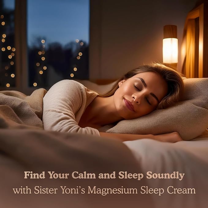 Magnesium Cream for Sleep - Unscented, Valerian Root, Vitamin D3 & Melatonin - Calming Natural Topical Magnesium Lotion Butter - Handcrafted in Small Batches in the USA