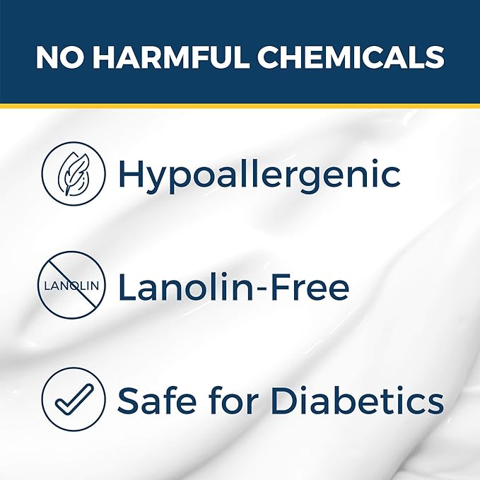 Nordic Care Foot Care Cream Intensive Repair | Urea & Glycerin Repairs Dry Feet & Cracked Heels | Noticeable Results In Days