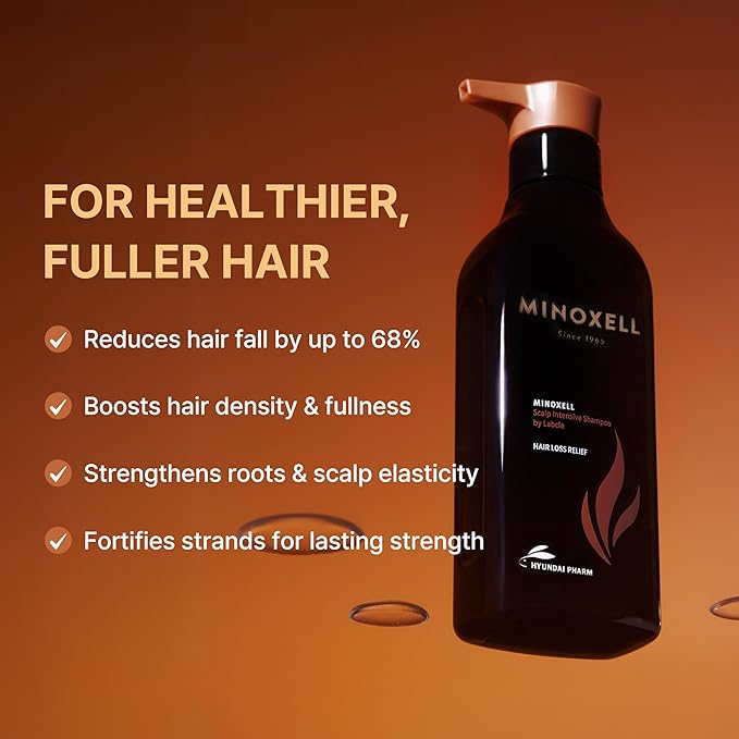 Scalp Intensive Shampoo with Biotin | Korean Shampoo for Hair Loss, Hair Regrowth, Thinning Hair, Volume Boost & Damage Repair (13.52 fl oz)