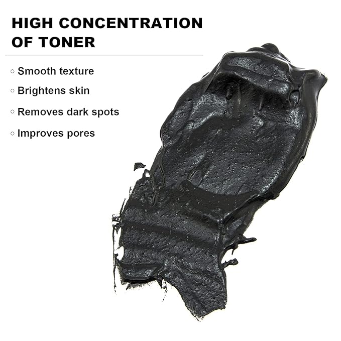 Elitzia Carbon Gel Peel Skin Care Rejuvenation Black Doll Facial Skin Deep Cleaning with Nano Activated Carbon for Laser Carbon Cream ETBDF80 80ml Pack of 2