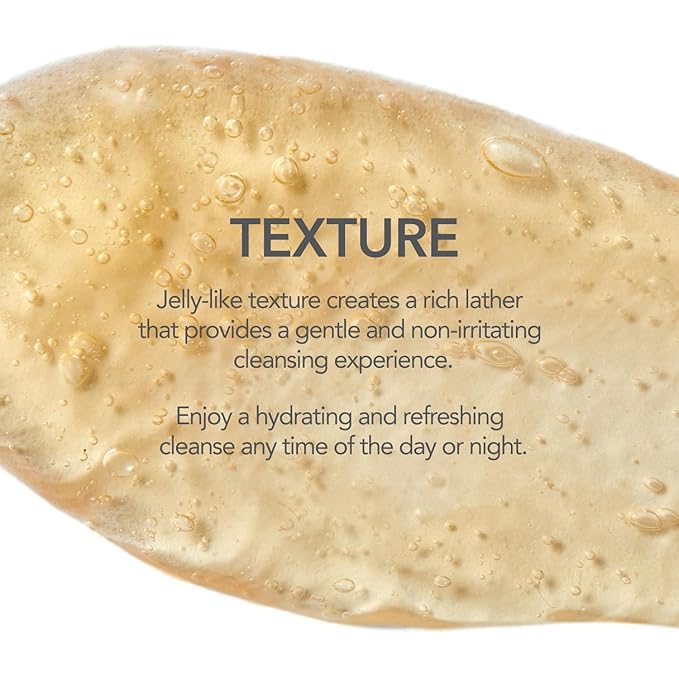 107 Gentle Gel Cleanser, Low pH, Non-Stripping Cleanser for Sensitive Skin, Enriched with Antioxidant & Calming Ingredients, Korean Beauty (4.0 fl oz)