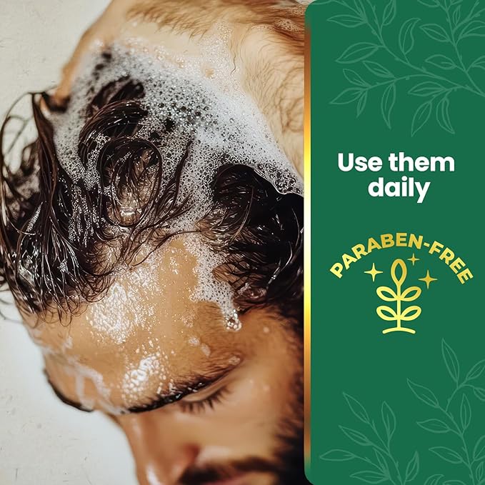 Tío Nacho Mexican Herbs Anti-Hair Loss Shampoo and Conditioner Set with Royal Jelly and Rosemary Extract, Strengthening and Nourishing Routine for Hair Loss, Ideal for Men and Women, 14 fl oz Each