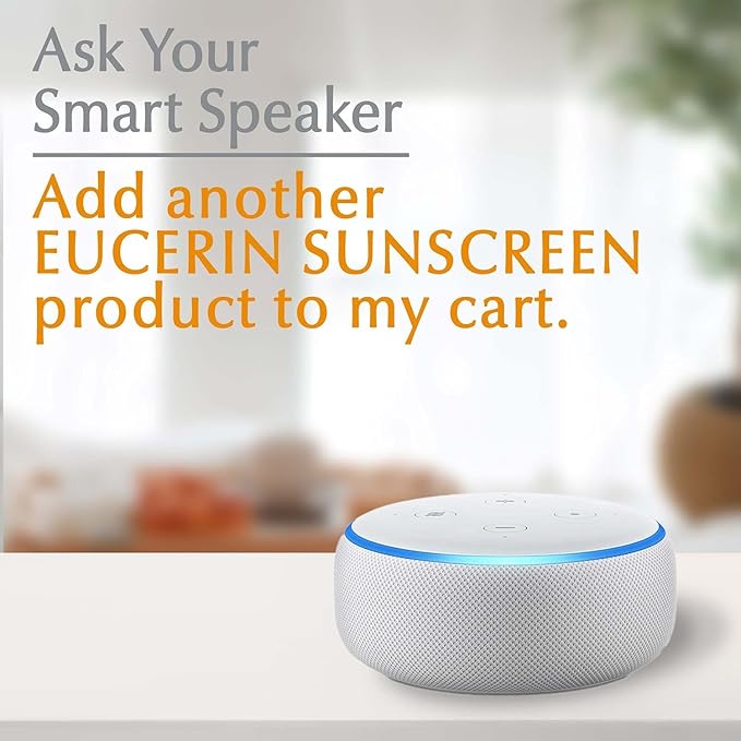 Eucerin Sun Age Defense SPF 50 Face Sunscreen Lotion with Hyaluronic Acid, Hypoallergenic, Non-Comedogenic Sunscreen SPF 50, Holiday Gifts for Self Care, 2.5 Fl Oz Bottle