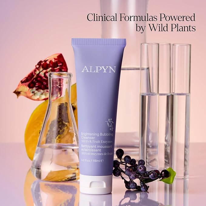 Alpyn Creamy Bubbling Cleanser with Fruit Enzymes, 4 oz / 118 ml