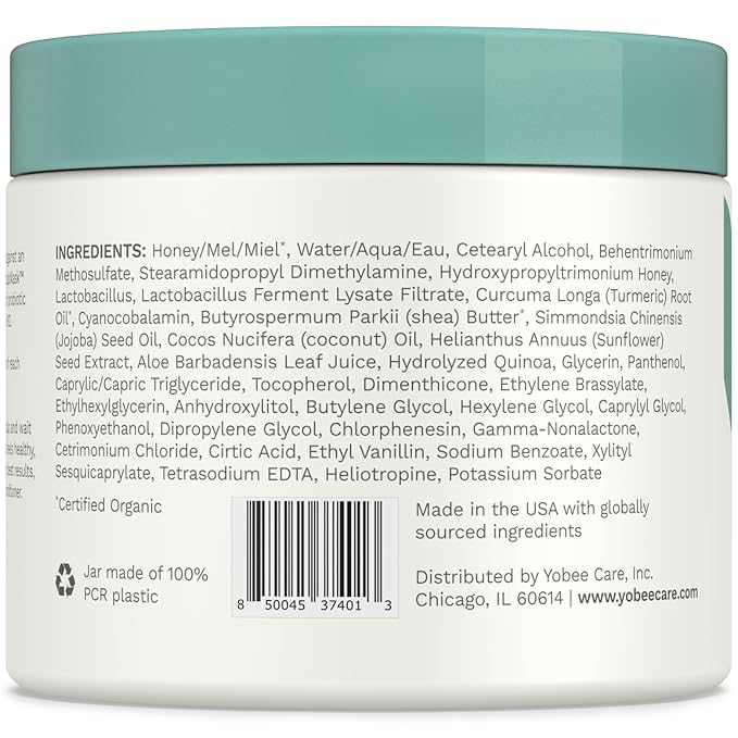 Yobee Calm & Comfort Scalp Mask, Soothing, Gentle Hair Care, Clinically Proven, Sensitive-Skin Friendly - for Kids & Teens 4 fl oz
