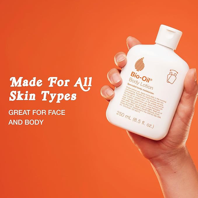 Bio-Oil Moisturizing Body Lotion for Sensitive and Dry Skin, Ultra-Lightweight, Fast Absorbing Moisturizer with Jojoba, Rosehip, Shea Oil and Hyaluronic Acid, Non-Comedogenic, 5.9 Oz