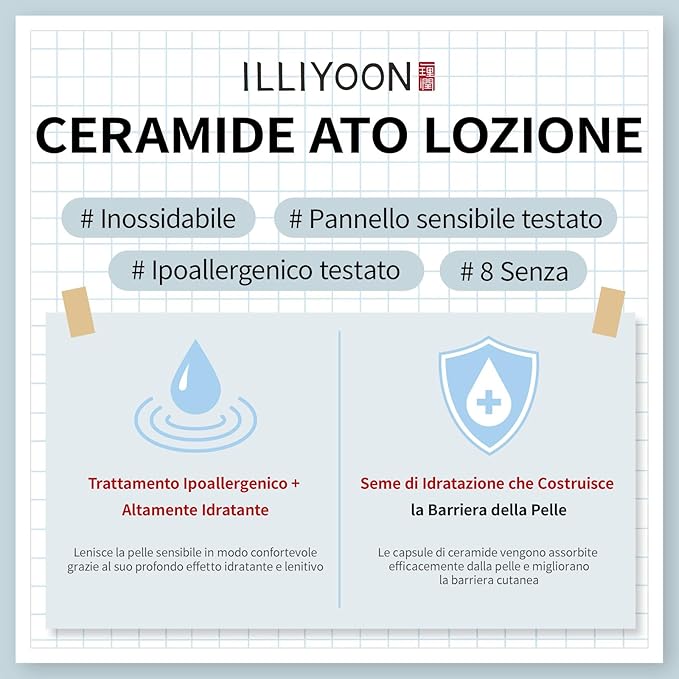 Illiyoon ATO Lotion 350ml and Gentle Deep Cleansing Oil