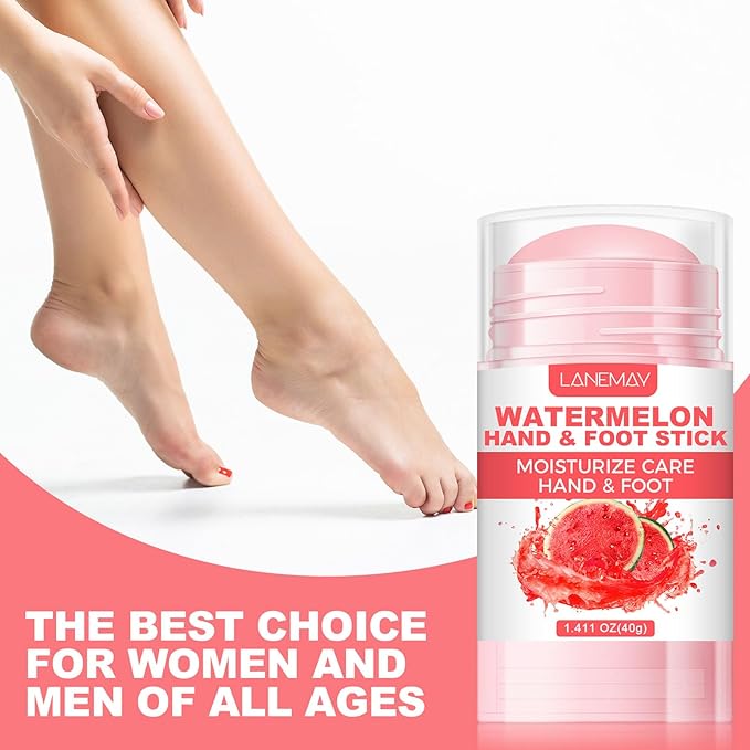 2Pcs Urea Cream 60% for Feet & Dry Cracked Skin, Cracked Heel Repair Stick Maximum Strength Moisturizing Foot & Hand Balm, Repair Creams for Dry Feet, Knee, Elbow and Hand