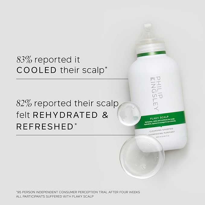 PHILIP KINGSLEY Flaky Scalp Shampoo for Dry, Oily Cleansing and Soothing Scalp Care - Soothes and Calms, 8.45 oz.