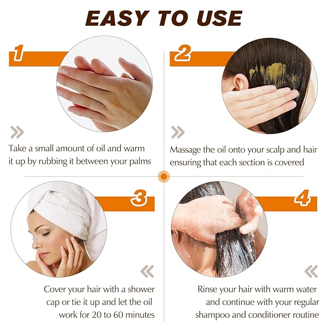 100% Natural Pure Batana Oil for Hair Growth, Unrefined Organic Raw Batana Oil Hair Growth Oil for Prevent Hair Loss, Enhances Hair Thickness, Repairs Damaged Hair for Men & Women (4.2 fl oz)