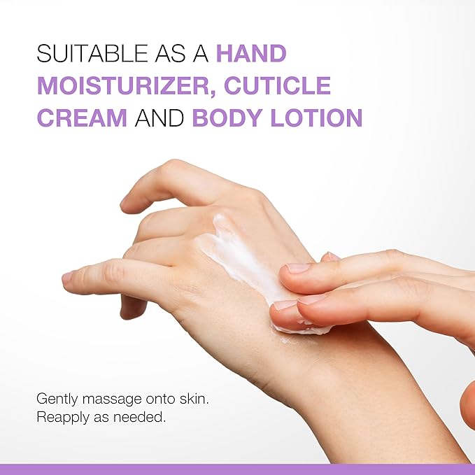 Cre8tion Spa Lavender Hand & Body Lotion, Luxurious Lightweight Moisturizer for Silky, Smooth Skin, 3.3 Fl Oz