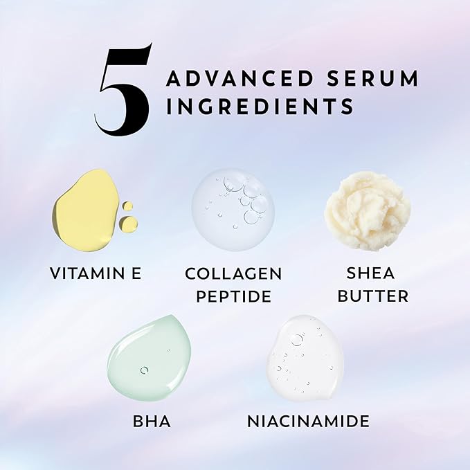 Olay Super Serum Body Wash for Extra Dry Skin, 24hr Long Lasting Hydration, 5+ Ingredient Serum Complex for Bright Even Firm Luminous Skin, 18.5 fl oz