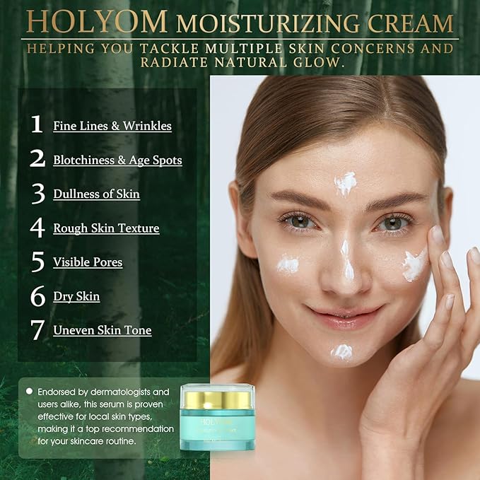 Moisturizing Crepe Fix Cream – Tightens and Firms Face, Neck & Body, Anti Wrinkles for Crepey and Sagging Skin, Christmas Gift for Men & Women, 1.75 Fl Oz