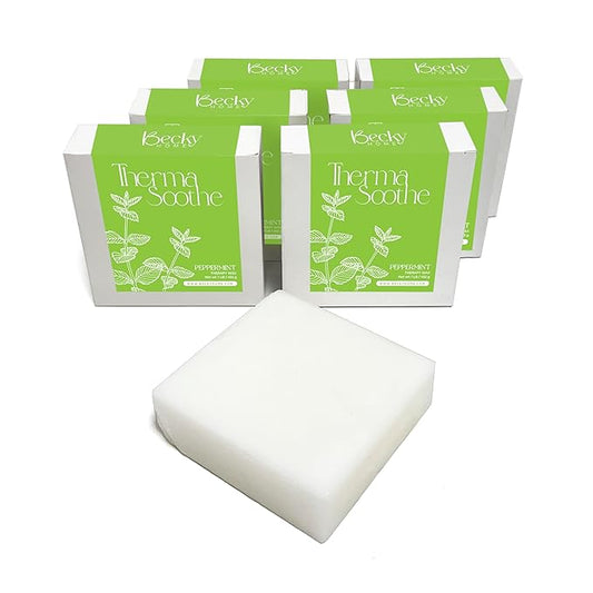 6lb Peppermint Scented Paraffin Wax for Hand and Feet, Use with any Paraffin Wax Machine for Hand and Feet