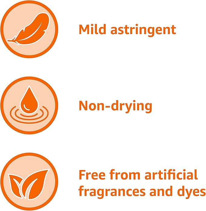 Amazon Basics Witch Hazel USP Astringent, Unscented, 16 Fluid Ounces (Previously Solimo)