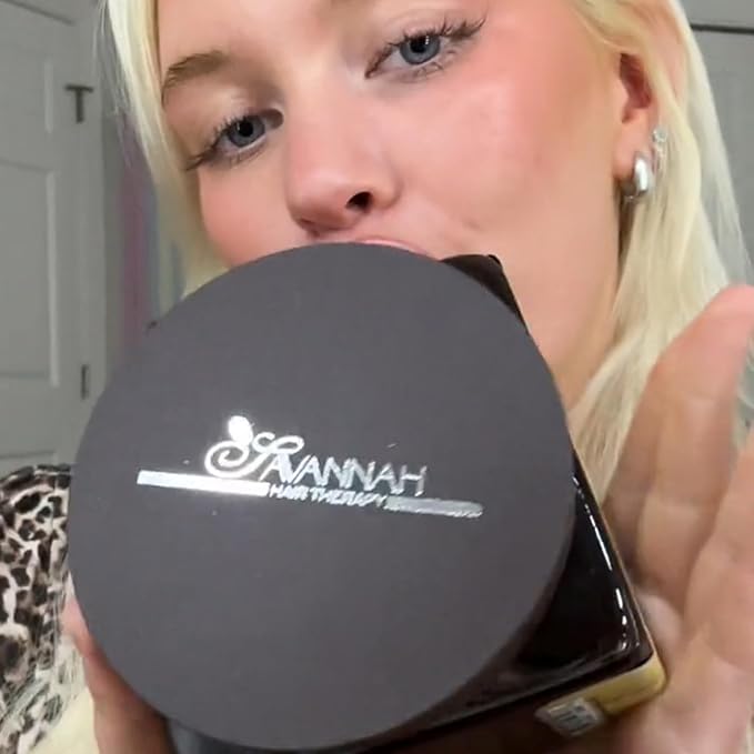 Savannah Hair Mask/Hair Masque with Keratin & Shea Butter – Deep Conditioning, Hydrating Anti-Frizz Treatment for Dry, Curly, or Chemically Treated Hair – 500ml (16.9 oz)