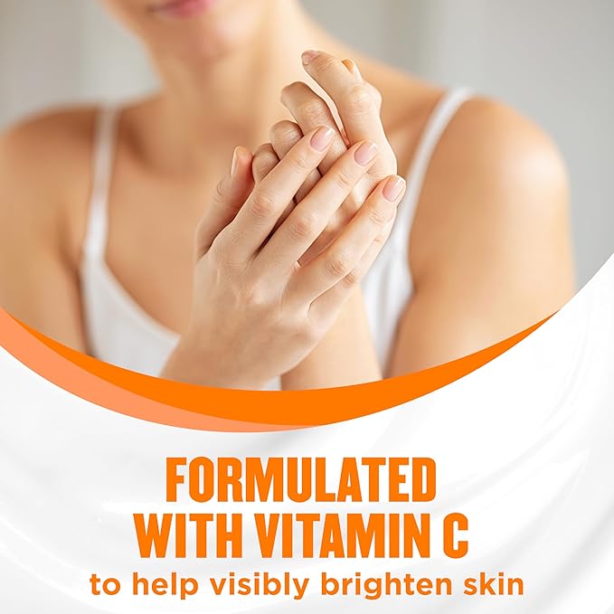 Gold Bond Citrus Pop Glowing Hand Cream, Everyday Hand Cream with Vitamin C to Help Visibly Brighten & Green Tea to Help Protect Skin from Environmental Stressors, Vibrant Citrus Pop Scent, 3 oz, 4 pk